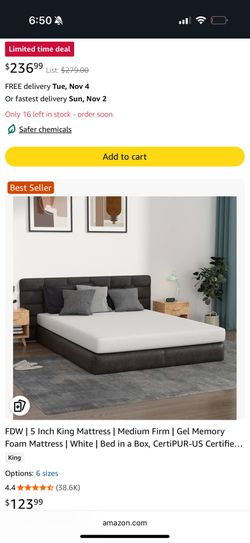NewKing Size foam Mattress