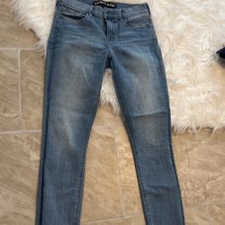 Express Skinny Jean Legging Mid Rise 