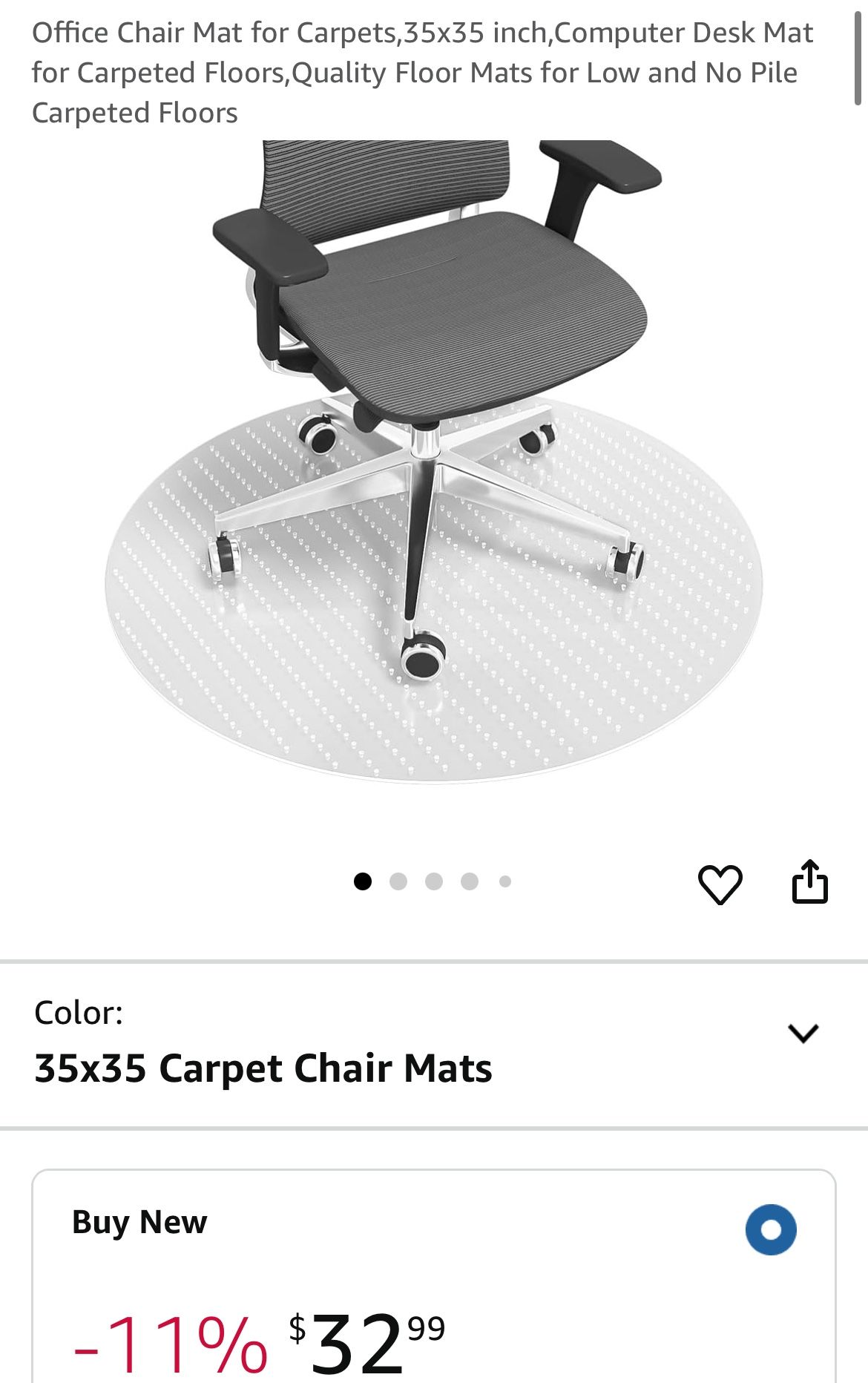 Office Chair Mat for Carpets