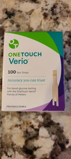 One Touch Verio Test Strips $40