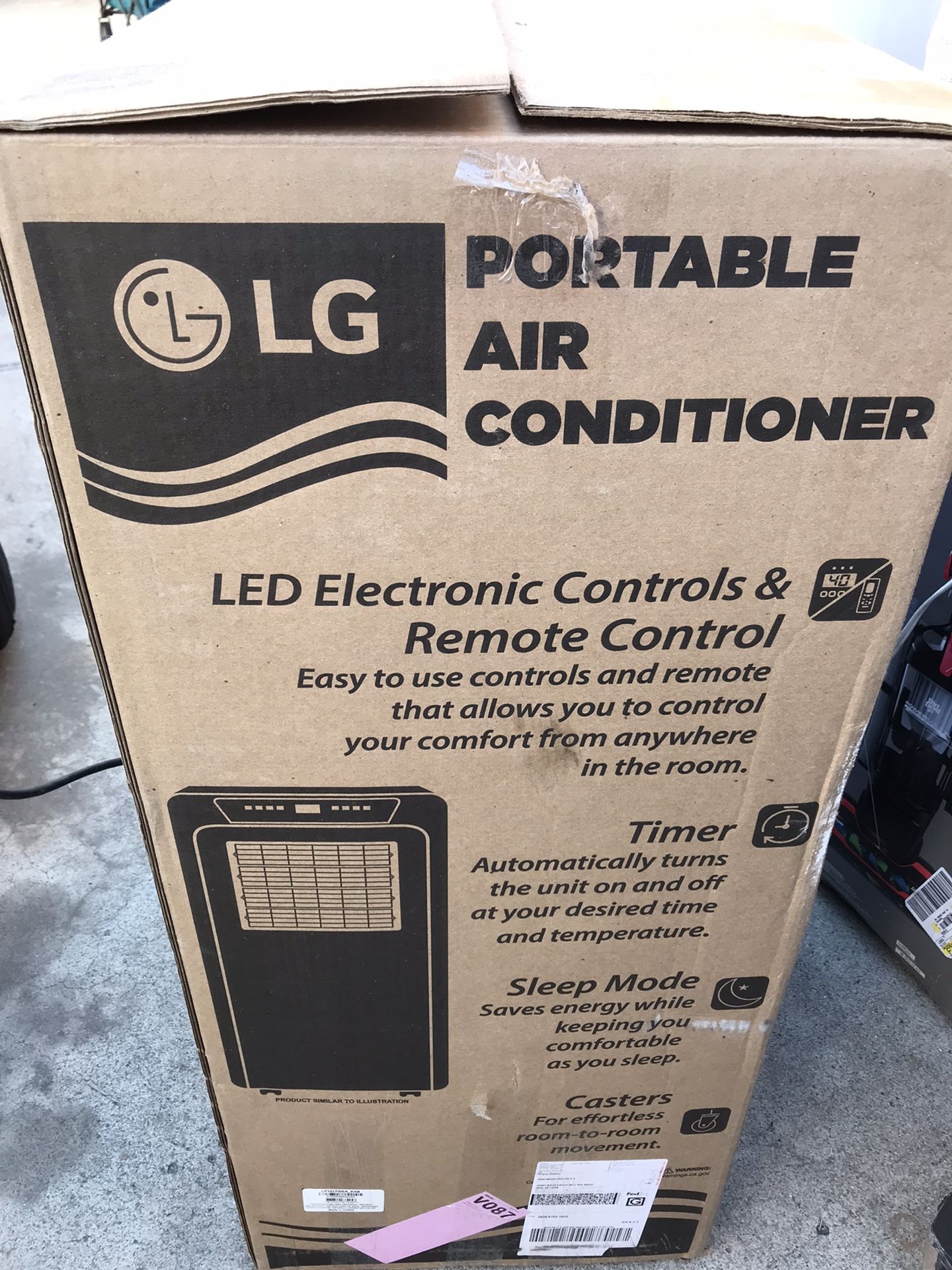 LG  Airconditioner Portable With All The Accessories 