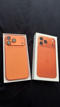 IPHONE PROMAX 17 ORANGE
