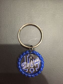 Dodgers keychain