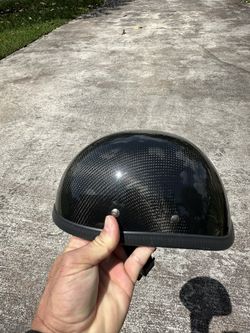 Motorcycle Helmet Carbon Fiber Open Face