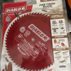 Diablo by Freud D1060X 10" x 60 Tooth Fine Finish Saw Blade