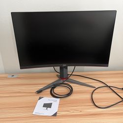 AOC 27” Curved Frameless Gaming Monitor – 240Hz (Model C27G2Z)