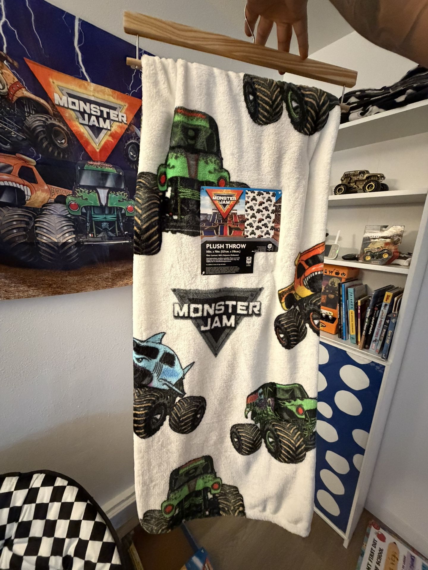 Monster Jam Blanket