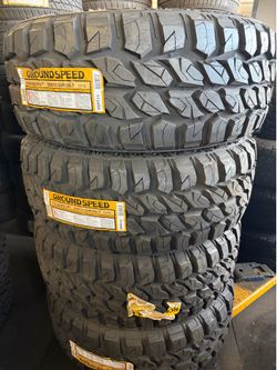 Vendo llantas nuevas LT 35/12,50/R20 marca GROUNDSPEED