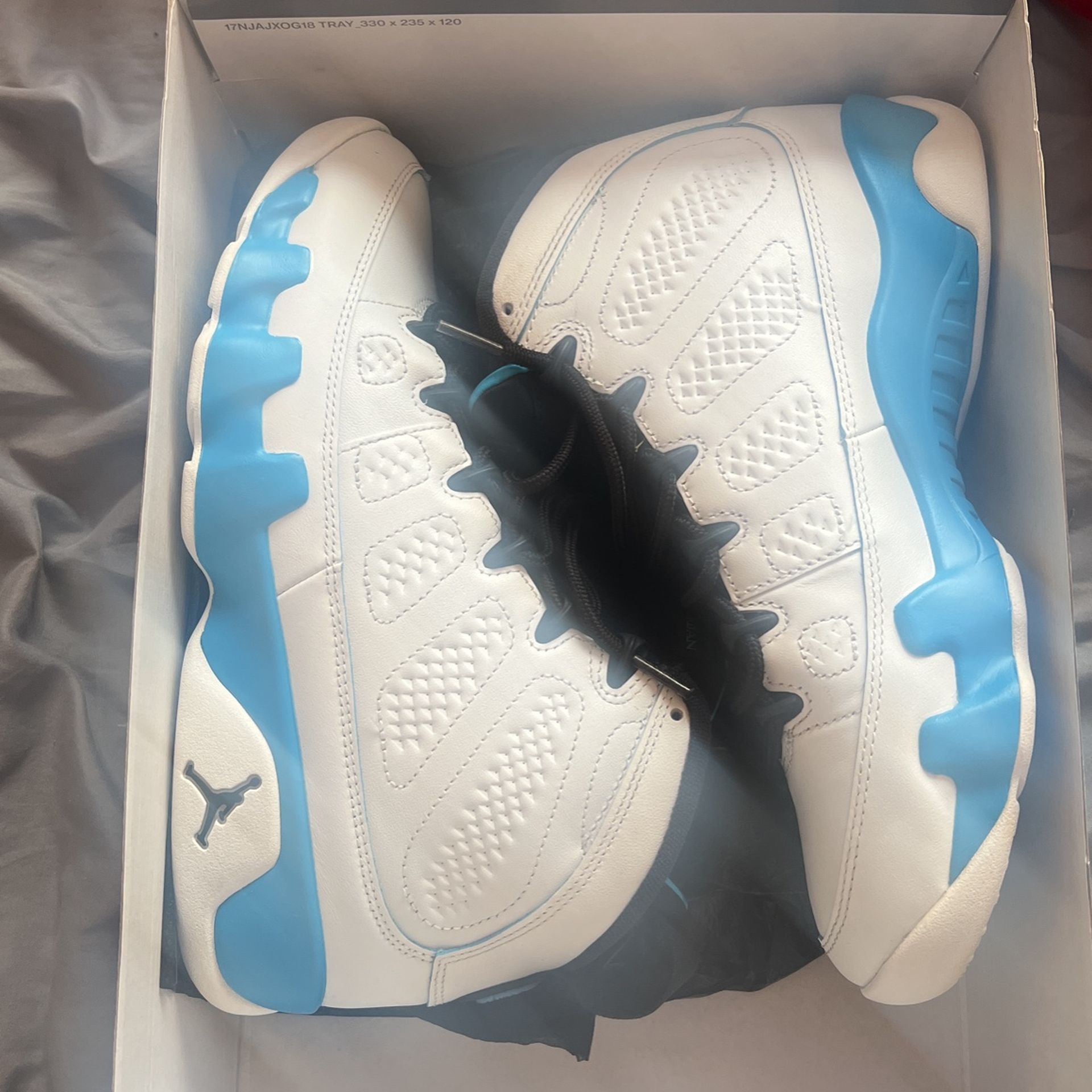 Jordan 9 Powder Blue Size 7.5