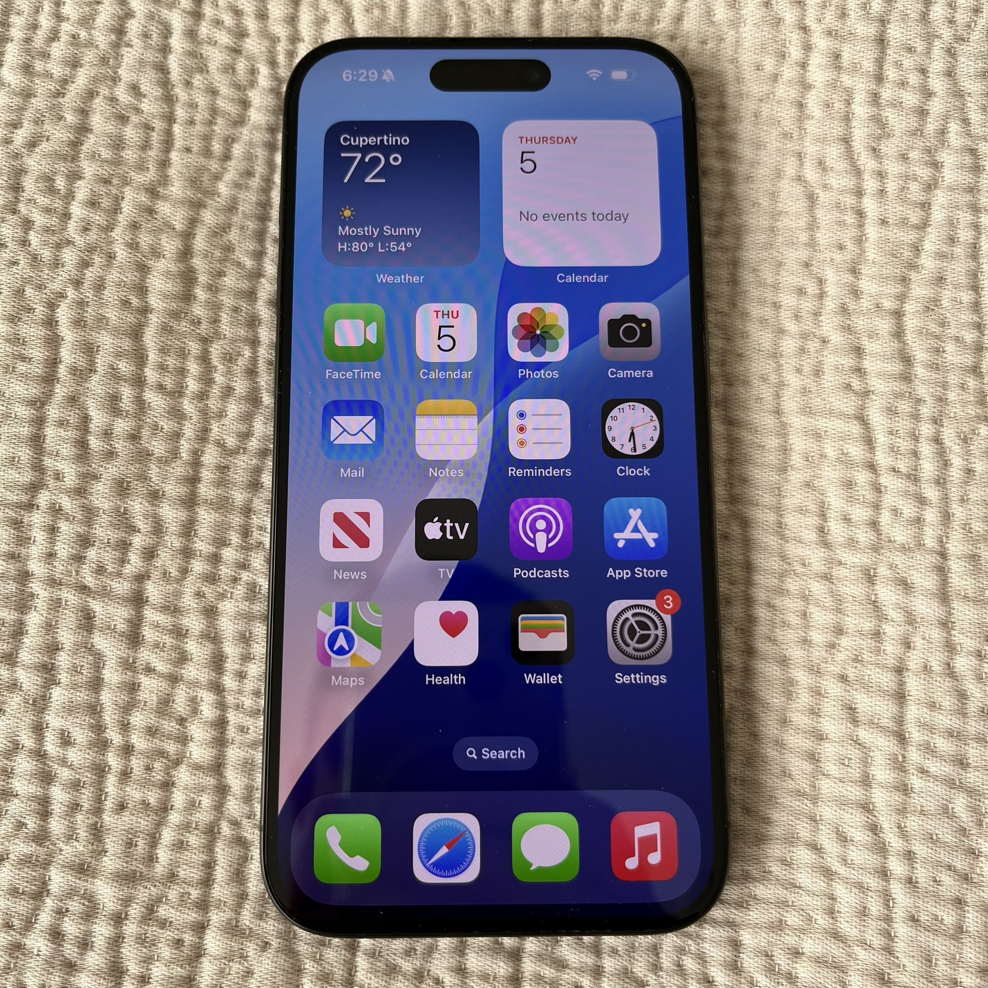iPhone 15 Pro 256GB (black - not unlocked)