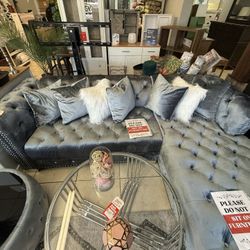 Brand New Grey Sectional Sofa! 