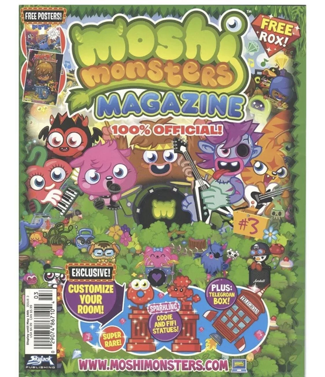 Moshi Monsters Magazine # 3 (Volume 1 # 3)