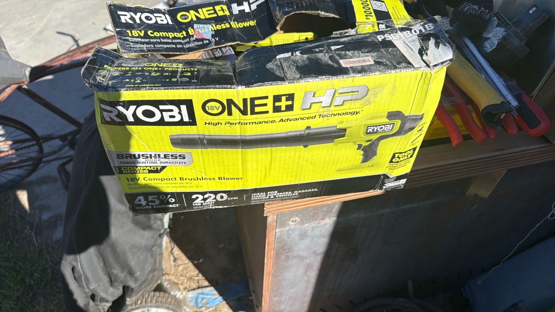 Ryobi brushless Blower
