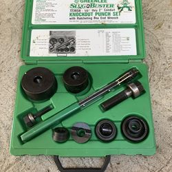 Green Lee knockout punch kit