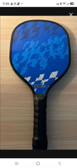 ESPN Blue Pickleball Racket Paddle, tap twice to see full pic