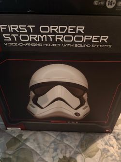 Star Wars First Order Stormtrooper Voice-Changing Helmet
