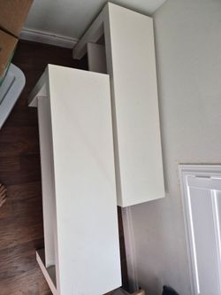 IKEA WHITE SHELVES FREE
