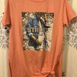Pink women's t-shirt Size  S