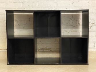 Dark Brown Wooden Book Shelf
