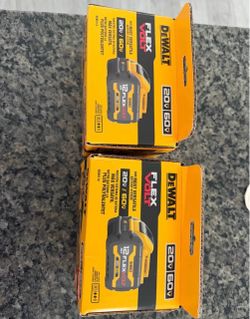 🚨 ONLY 2 UNITS AVAILABLE! 🚨  🔥 DEWALT FLEXVOLT 12Ah BATTERIES 🔥