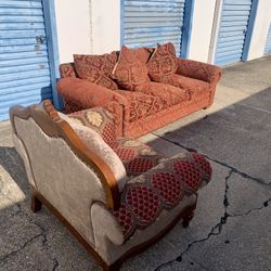 Sofa And Chair ( Delivery Options)