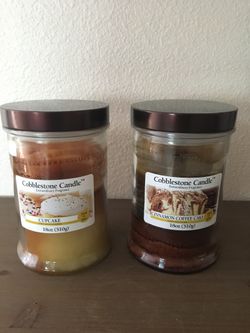 Lot of 2 candles barely used