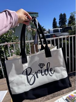 Bride Tote & Makeup Bag
