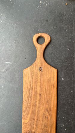 Large wooden charcuterie board