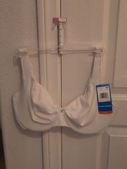 Simply Perfect White Underwire Bra L