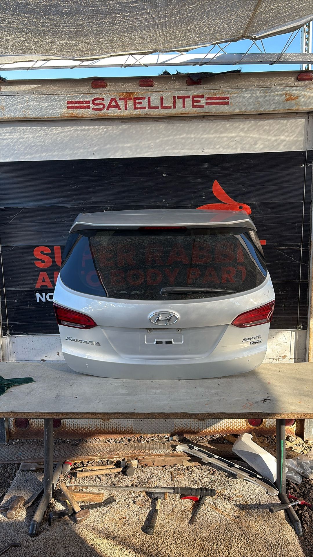 2013 Santa Fe Sport Tailgate Assembly  OEM 20