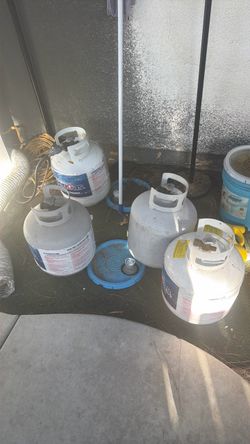 Propane tank's