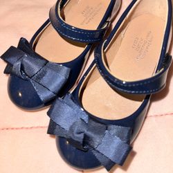 Toddler Girls Dress Shoes Blue 