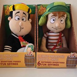18" inch El Chavo And Kiko Talking Soft Doll Plush Toy