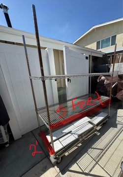 Heavy duty rack with wheels