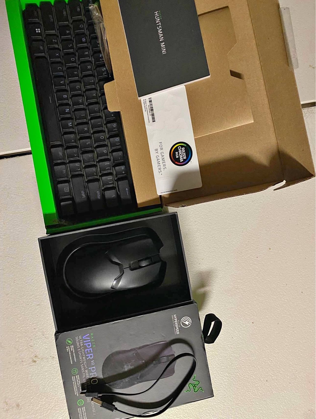 Razer Mouse And Keyboard