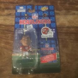 New Marcus Allen # 32 Kansas City Chiefs 1996 NFL Football Headliners 3" Figure