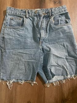 High wasted Jean Shorts