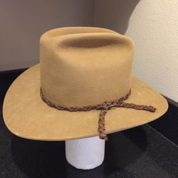 Stetson  Western Hat  John B Stetson Company 4X Beaver, Size 7 & 1/8  excellent Condition & Clean