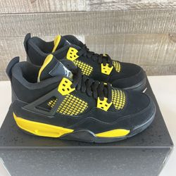 New Jordan 4 Thunder Gs 6Y