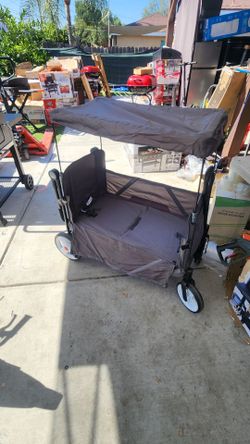 Radio Flyer City Luxe Stroll 'n Wagon 120 lb Capacity Wagon with Foldable