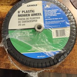 8" Plastic Lawn Mower Wheel