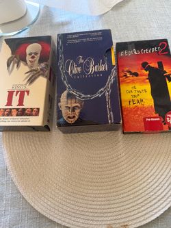 Horror movie VHS