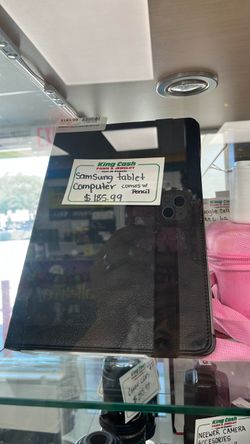 Samsung Tablet with Pencil and Case
