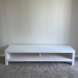 White IKEA TV Stand