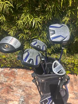 MaxFli Junior Set of Golf Clubs + Stand Bag