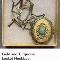 Vintage locket necklace
