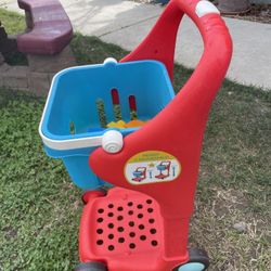 Shopping Cart Toy w Removable Basket 