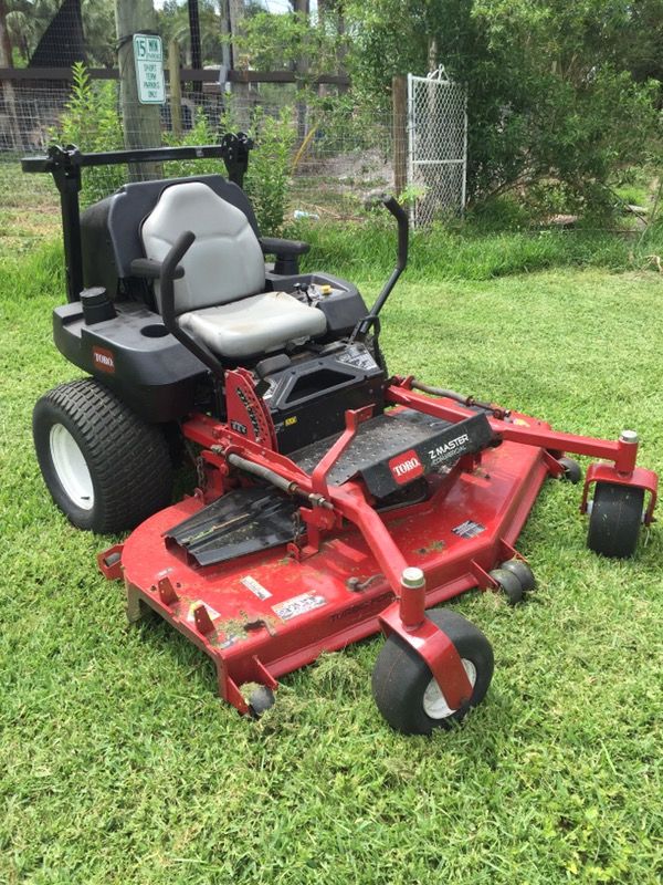 72" TORO ZERO TURN MOWER- 29 HP WATER COOLED KAWASAKI