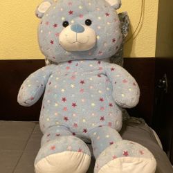 Large Blue Teddy Bear