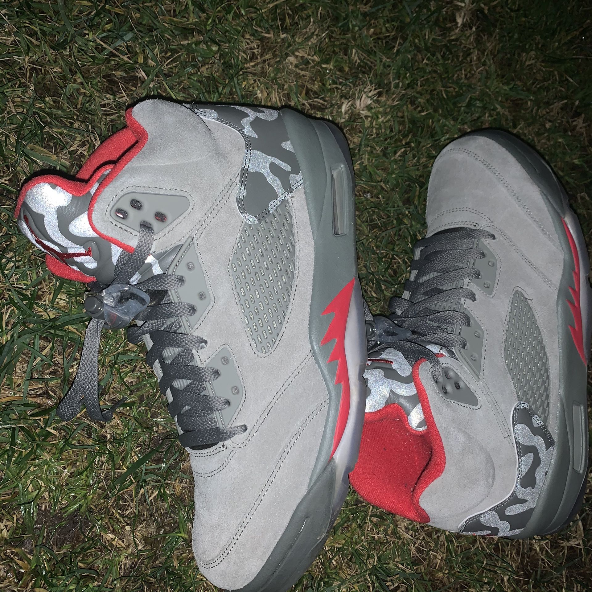 Jordan 5 P51 camo size 10 (Camo) is 3M- Reflective